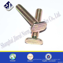 Asme standard Yellow zinc finished T bolt